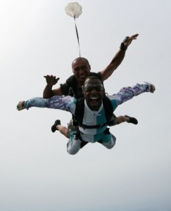 Jabari Smith Skydiving