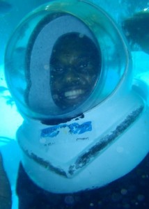 Jabari Smith Under Water Diving