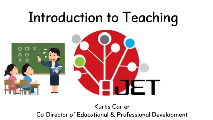 Introduction to teaching